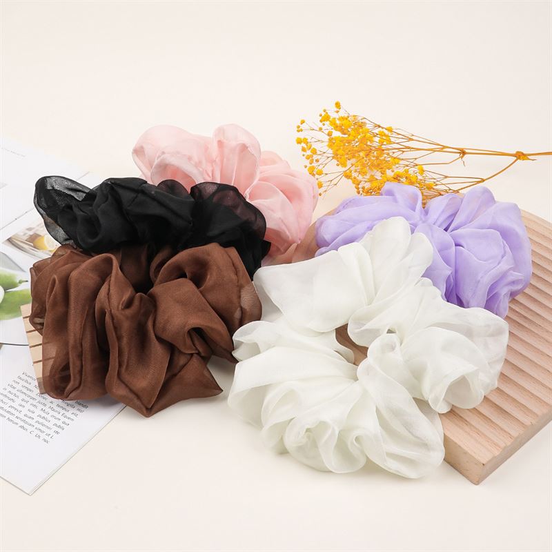 SOHO Keeya Scrunchie – Beige – Haaraccessoires
