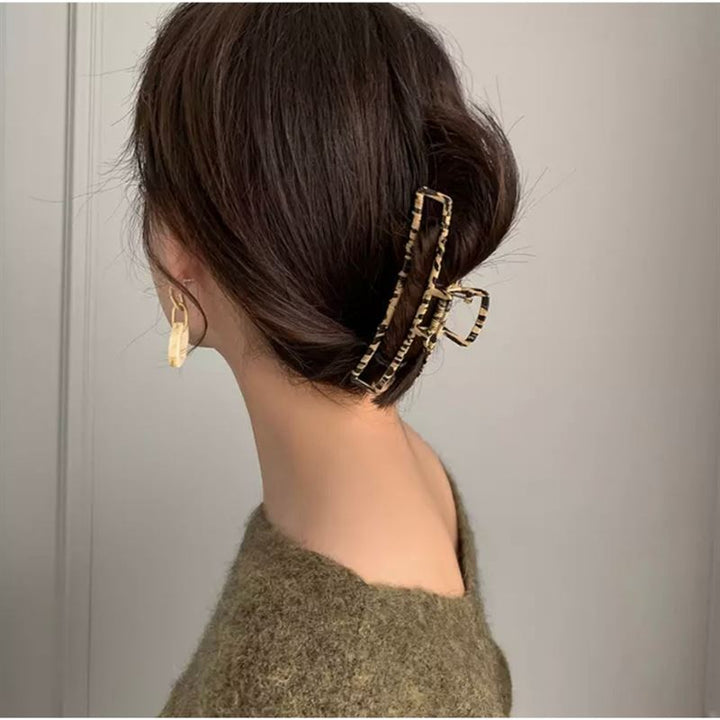 SOHO Leopard Metal Hair Claw – Haaraccessoires