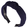 SOHO Lisa Stirnband, marineblau – Haaraccessoires