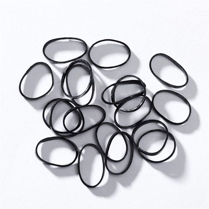 SOHO Liva Snag Free Haargummis, 300 Stück – Schwarz – Haaraccessoires | Fashiongirl