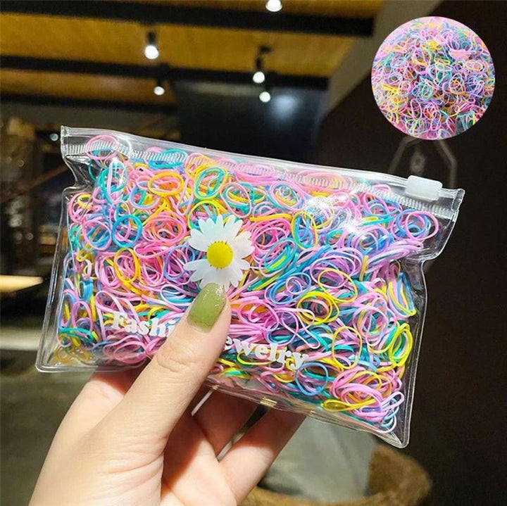 SOHO Liva Snag Free Haargummis, 300 Stück – Pastellfarben – Haaraccessoires | Fashiongirl