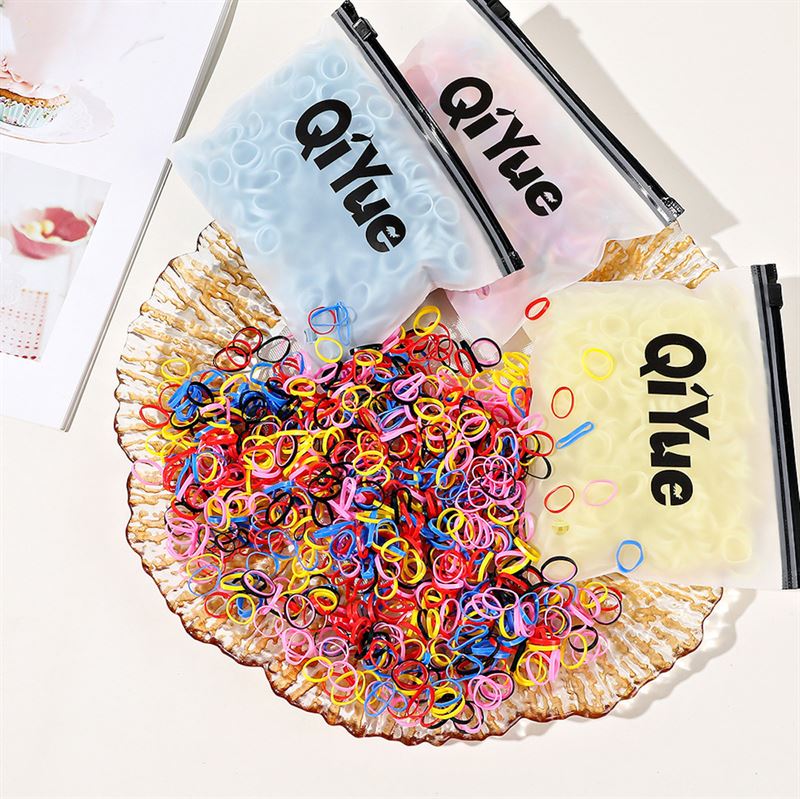 SOHO Liva Snag Free Haargummis, 500 Stück – Magic Pink – Haaraccessoires | Fashiongirl