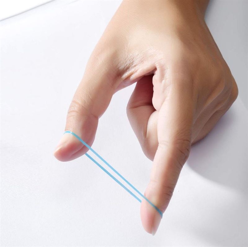 SOHO Liva Snag Free Hair elastics, 500 pcs - Milkshake - Hair Accessories | Fashiongirl