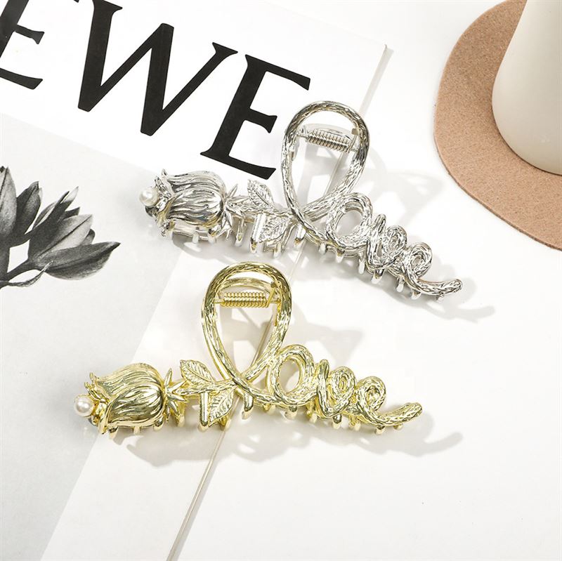 SOHO Love Metal Hair Claw – Gold – Haaraccessoires