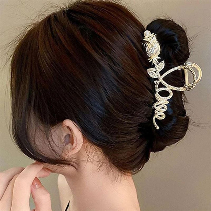 SOHO Love Metal Hair Claw – Gold – Haaraccessoires