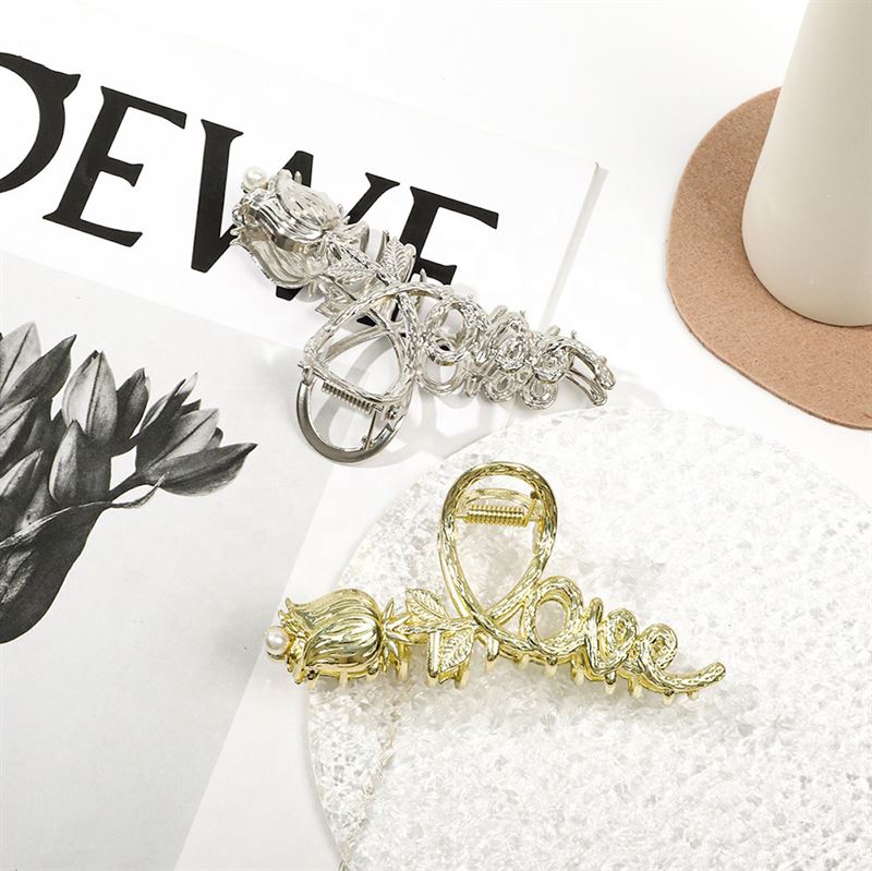 SOHO Love Metal Hair Claw – Gold – Haaraccessoires
