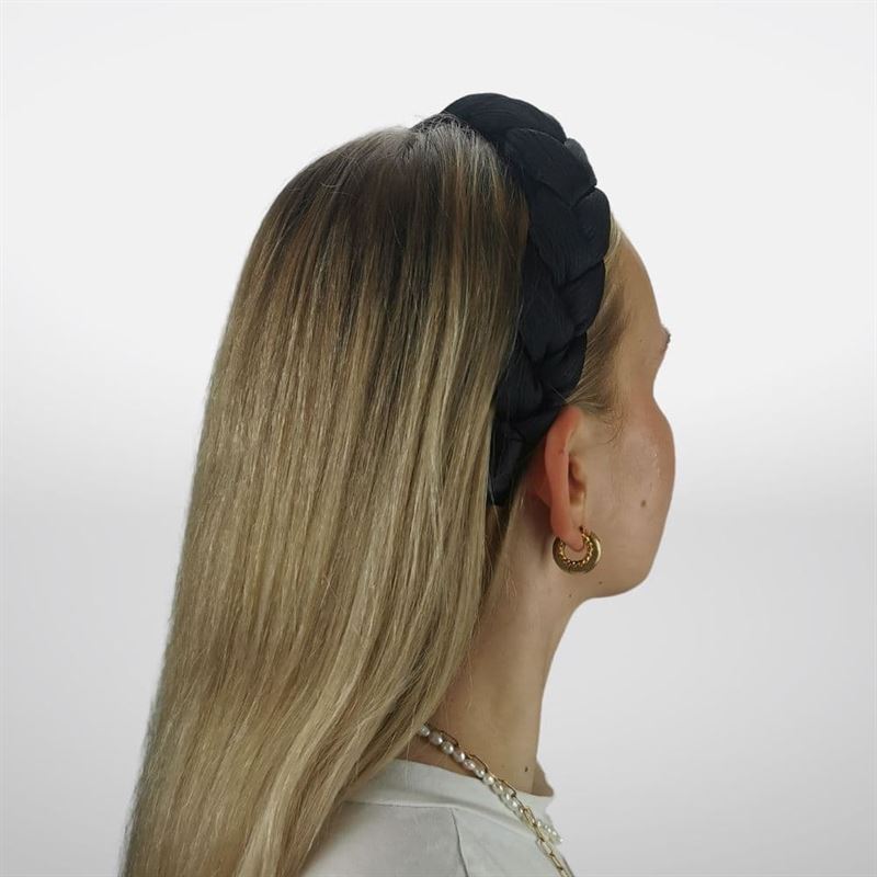 SOHO Luna Stirnband – Schwarz – Haaraccessoires
