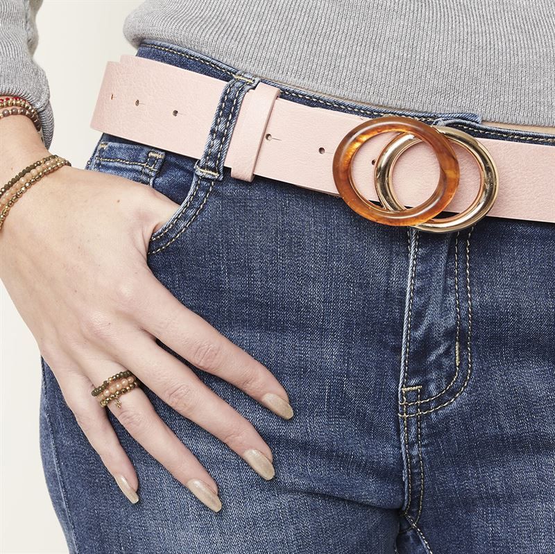 SOHO Lush Belt – Pink – | Fashiongirl