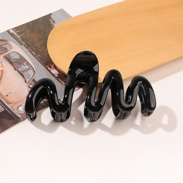 SOHO Malik Hair Claw – Schwarz – Haaraccessoires
