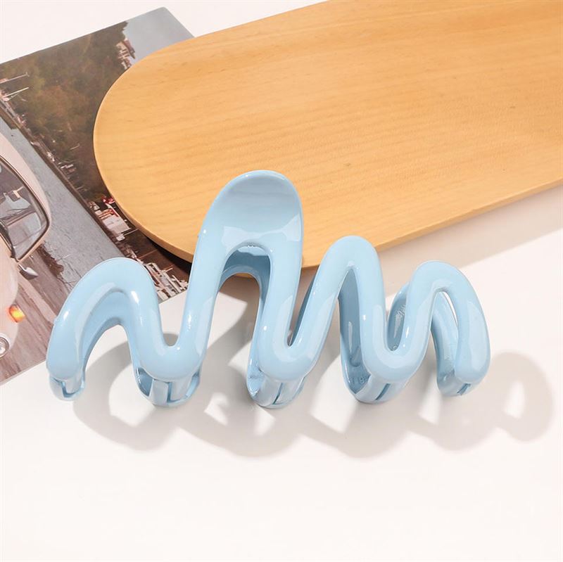 SOHO Malik Hair Claw – Blau – Haaraccessoires