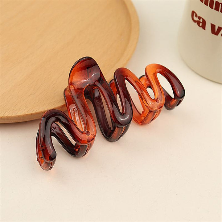 SOHO Malik Hair Claw – Braun – Haaraccessoires