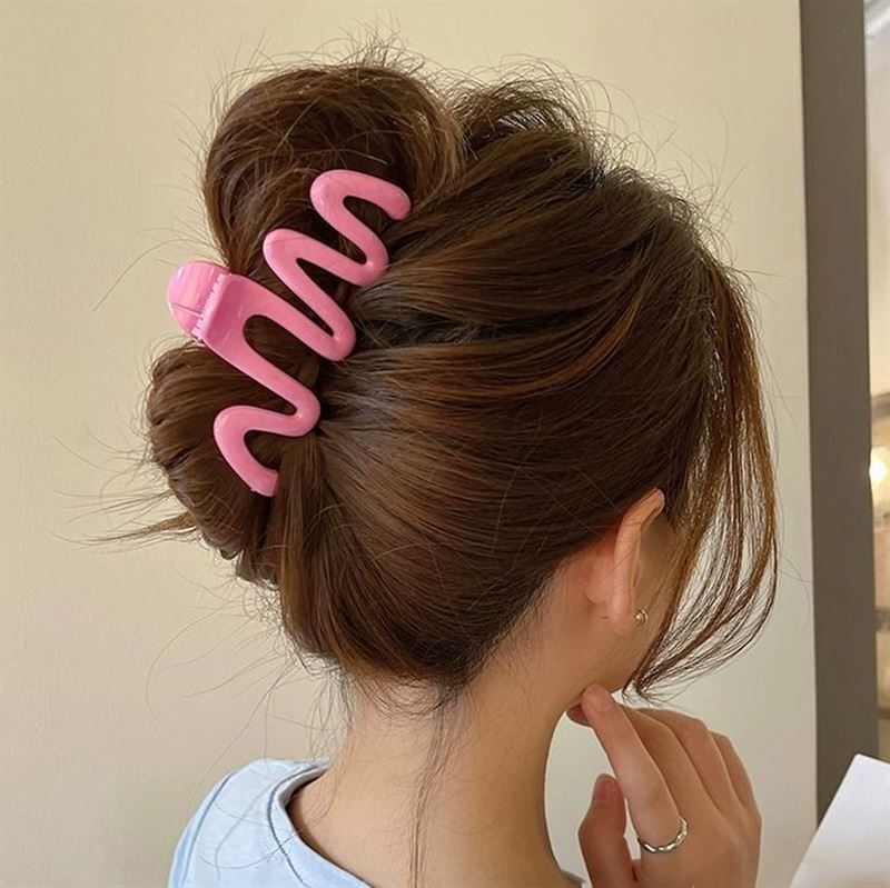 SOHO Malik Hair Claw – Pink – Haaraccessoires