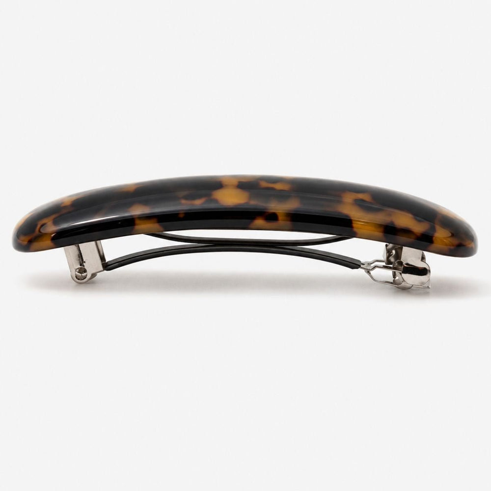 SOHO Mila Barrette Hair Clip - Dark Tortoise - Hair Clip & Barettes - SOHO