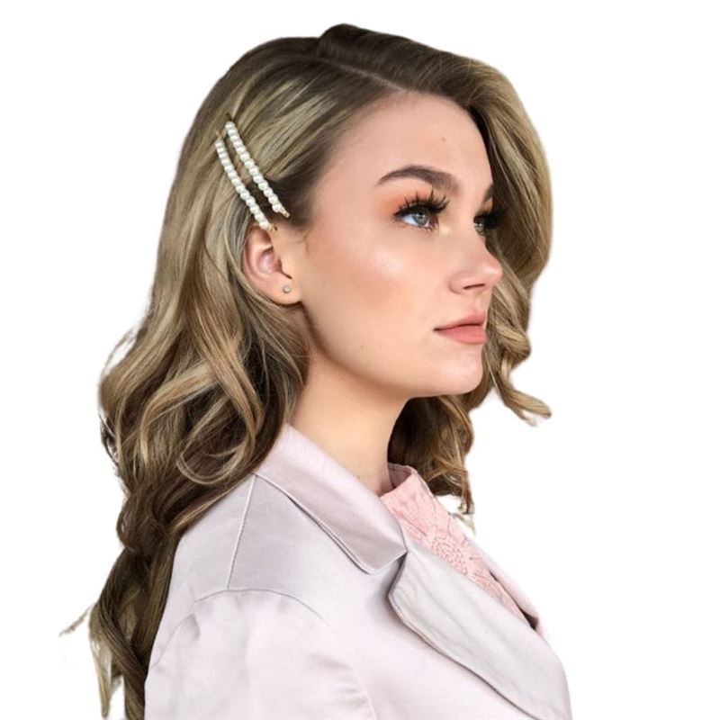 SOHO Mila Haarnadel mit Perlen, goldfarben – Nr. 6274 – Haaraccessoires | Fashiongirl