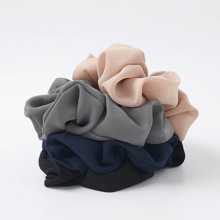 SOHO Nada Scrunchie - Grey - Hair Accessories
