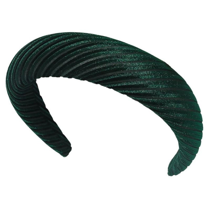 SOHO Natalie Stirnband – Dunkelgrün – Haaraccessoires