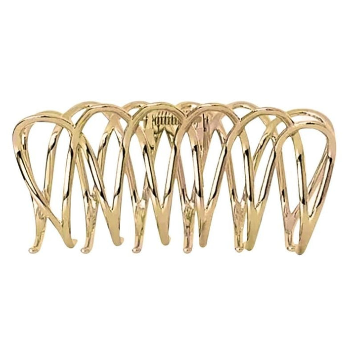 SOHO Olive Metal Hair Claw – Gold – Haaraccessoires