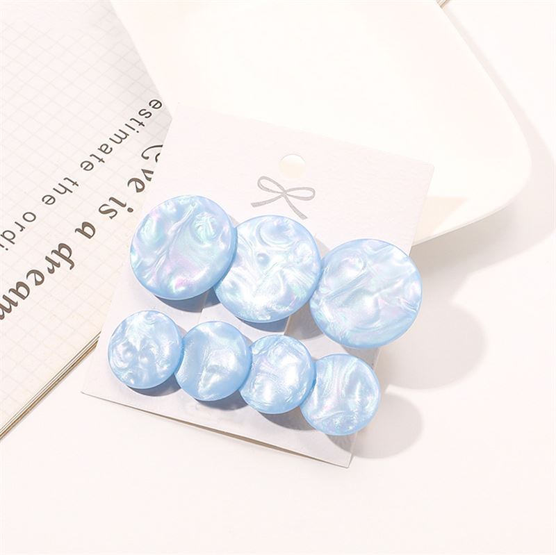 SOHO Opal Haarspangen – Blau – | Fashiongirl