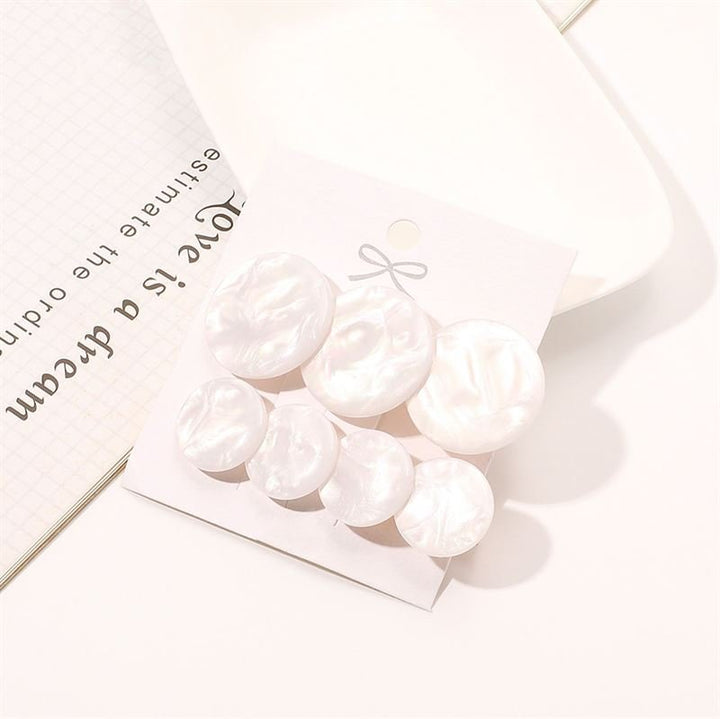 SOHO Opal Haarspangen – Weiß – | Fashiongirl