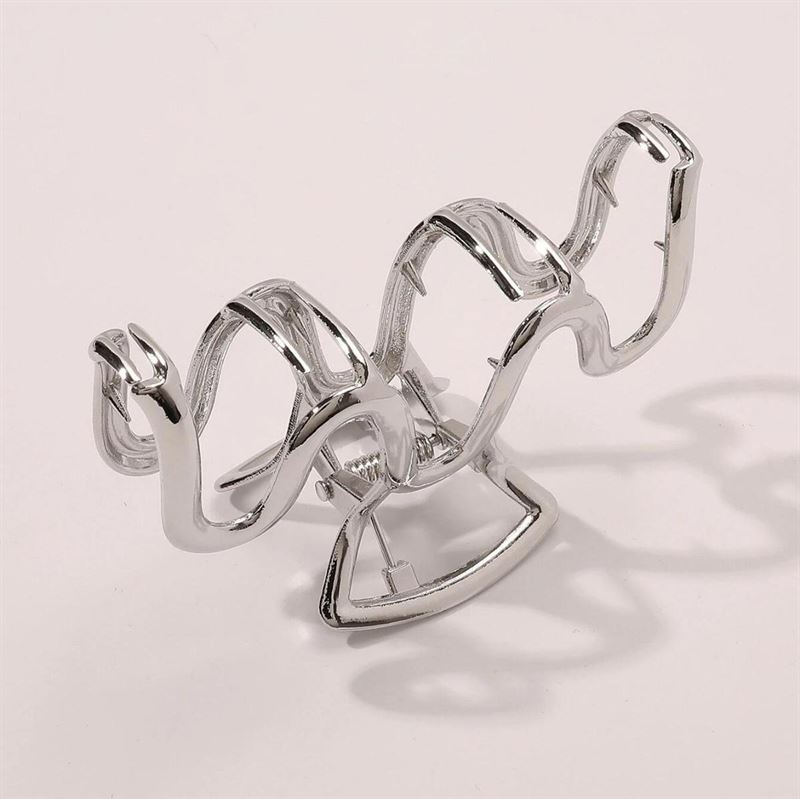 SOHO Ormi Hair Claw – Silber – Haaraccessoires
