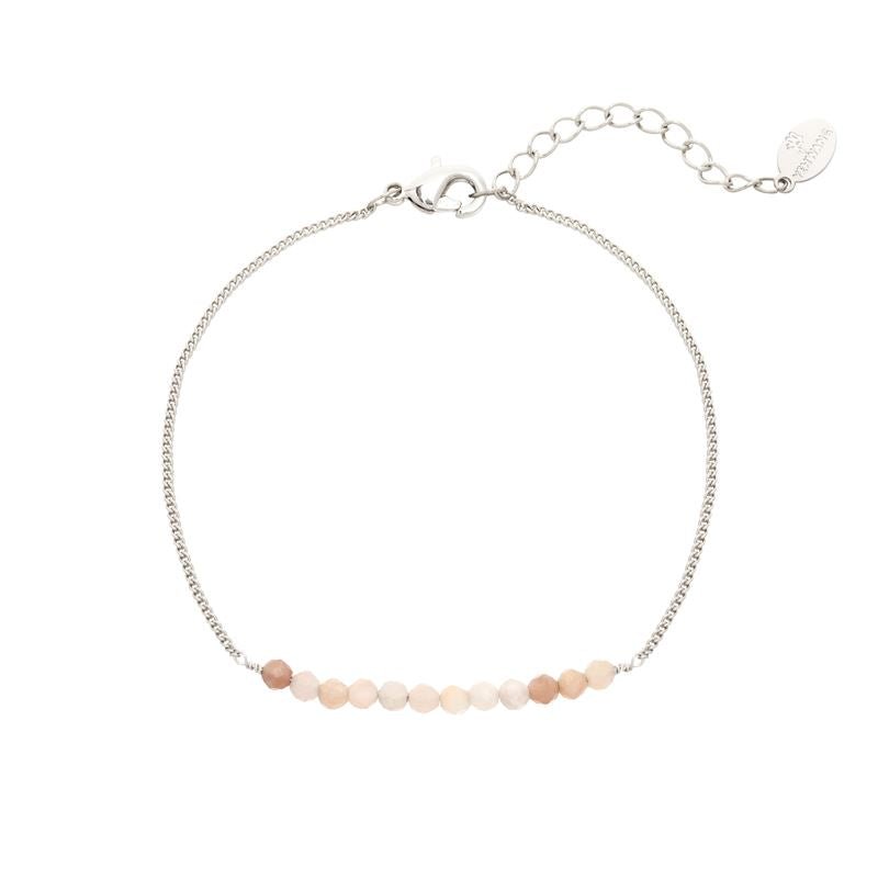SOHO Pearl Bracelet - Beige - | Fashiongirl