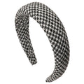 SOHO Pianna Stirnband – Schwarz/Weiß – Haaraccessoires