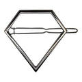 SOHO Pyramid Hair Clip – Silber – | Fashiongirl