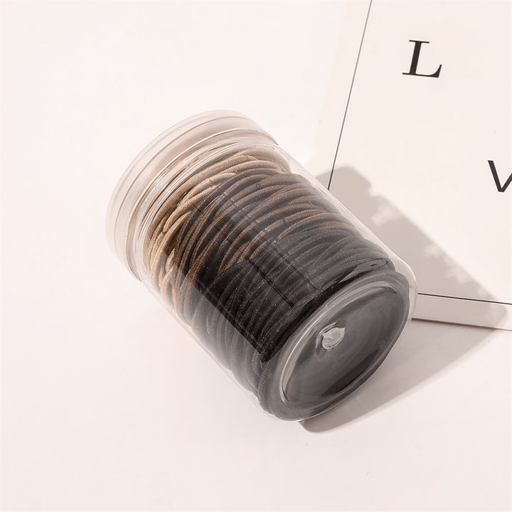 SOHO Remi Hair elastics 50 pcs - Beige Mix - Hair Accessories