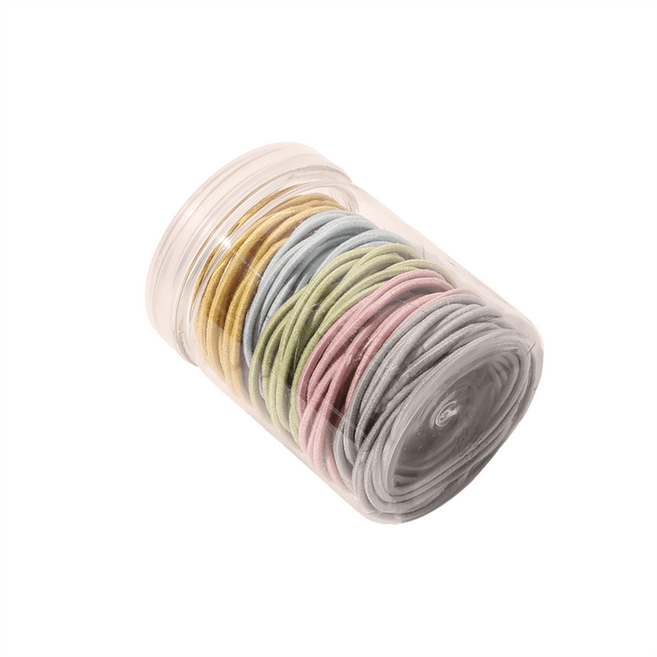SOHO Remi Haargummis 50 Stück – Regenbogen – Haaraccessoires