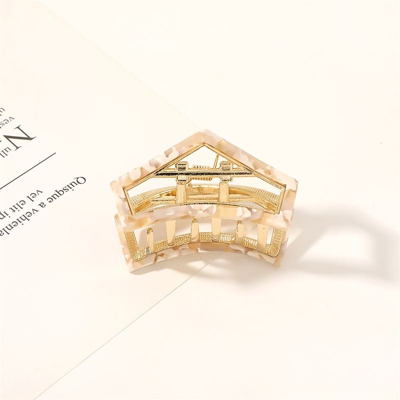 SOHO Rex Hair Claw – Marmor – Haaraccessoires