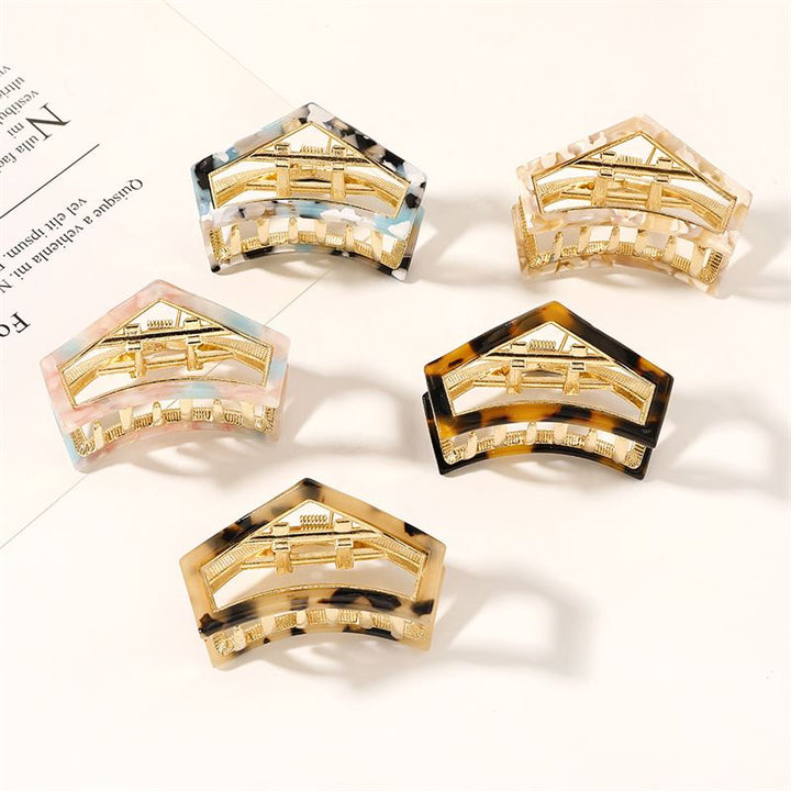 SOHO Rex Hair Claw – Marmor – Haaraccessoires