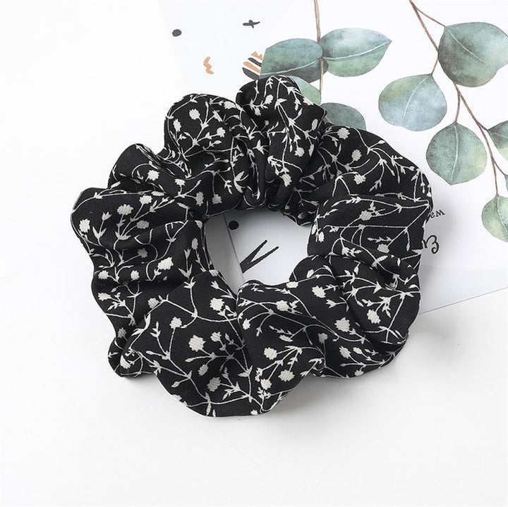 SOHO Ries Scrunchie – Schwarz – Haaraccessoires
