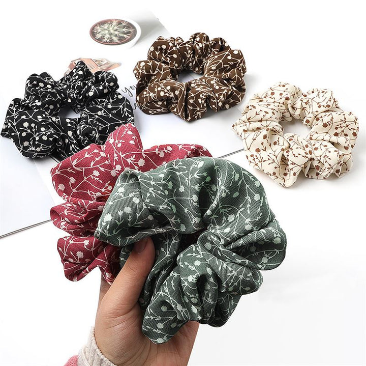 SOHO Ries Scrunchie – Schwarz – Haaraccessoires