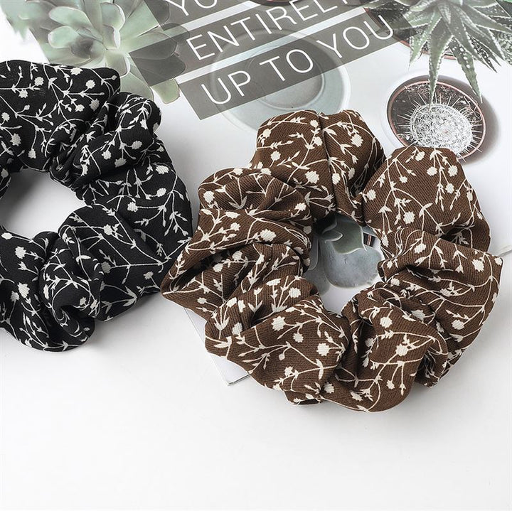 SOHO Ries Scrunchie – Schwarz – Haaraccessoires