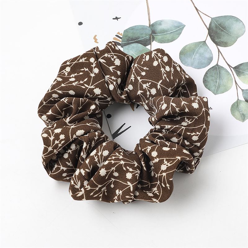 SOHO Ries Scrunchie – Braun – Haaraccessoires