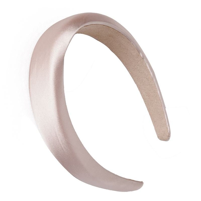 SOHO Satin-Stirnband – Beige – Haaraccessoires