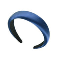 SOHO Satin-Stirnband – Dunkelblau – Haaraccessoires
