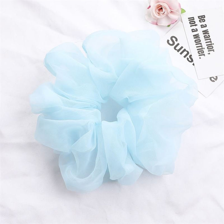 SOHO Sola XL Scrunchie – Babyblau – Haaraccessoires
