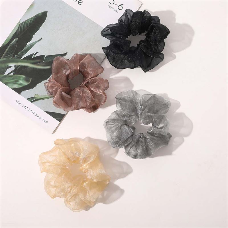 SOHO Solar Scrunchie – Schwarz – Haaraccessoires