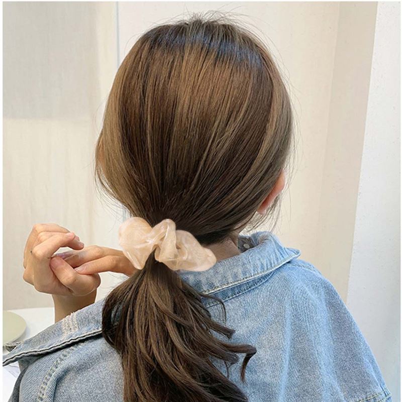 SOHO Solar Scrunchie – Schwarz – Haaraccessoires