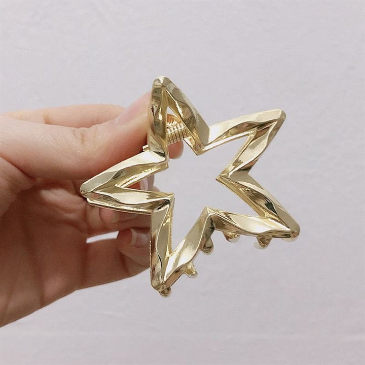 SOHO Star Metal Hair Claw – Gold – Haaraccessoires