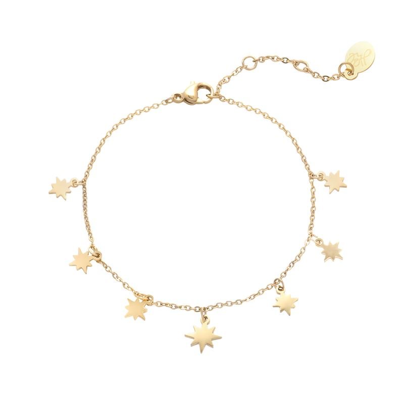 SOHO Stars Armband – Gold – | Fashiongirl