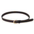 SOHO Stud Belt – Schwarz/Gold – | Fashiongirl