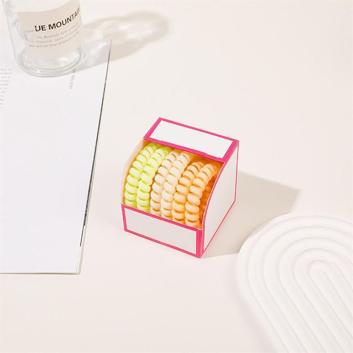 SOHO Thia Spiral-Haarbänder, 6 Stück – Sun – Haaraccessoires | Fashiongirl