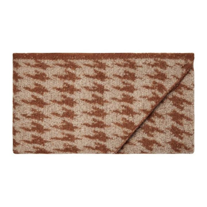 SOHO Zweifarbiger Schal 185 x 55 cm – Braun – | Fashiongirl
