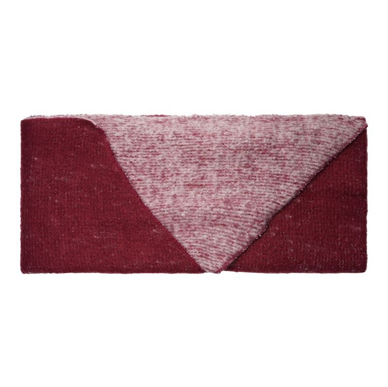 SOHO Two - Toned Scarf 190 x 55 cm - Red/Lilac - | Fashiongirl