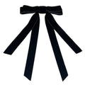 SOHO Vania Velvet Bow Hair Clip – Schwarz – Haaraccessoires | Fashiongirl
