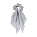 SOHO Vina Scrunchie mit Schal – Grau – Haaraccessoires