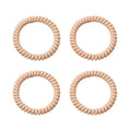 SOHO Wave Spiral Hair elastics – Cream – Haaraccessoires | Fashiongirl