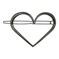 SOHO XL Herz-Haarspange – Silber – | Fashiongirl